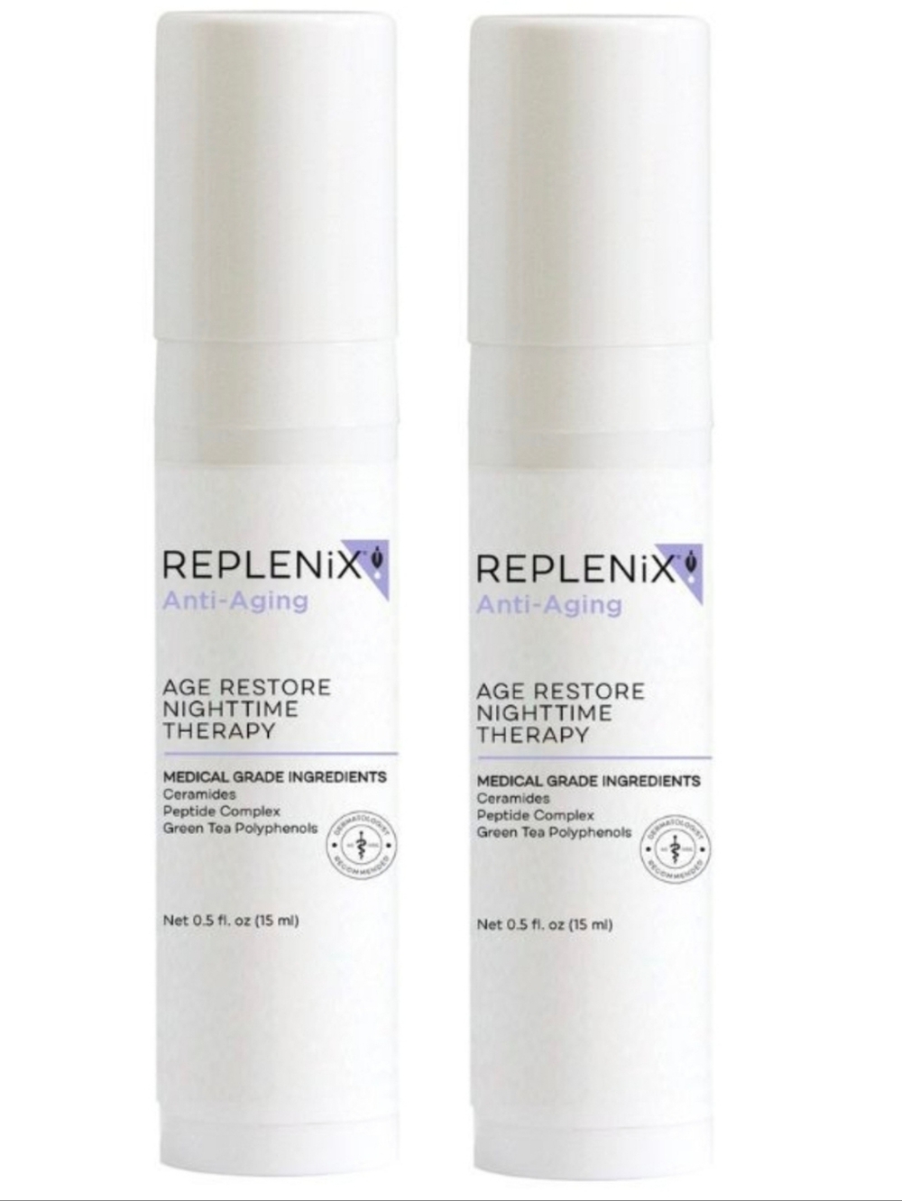 BUNDLE OF 2 Age Restore Nighttime Therapy Mini 0.5 oz